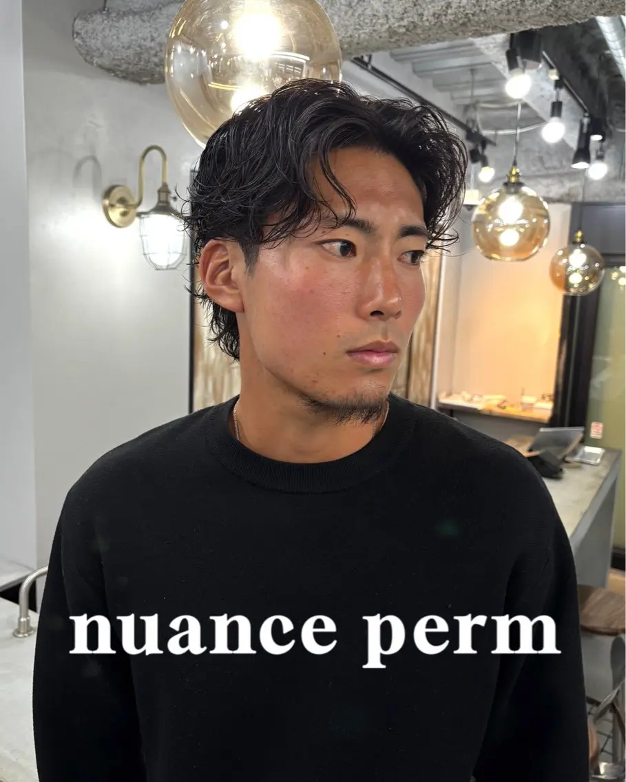 ショート パーマ メンズ メンズパーマ ニュアンスパーマ カット パーマ トリートメント 💈メンズ特化💈 テッペイのヘアスタイル