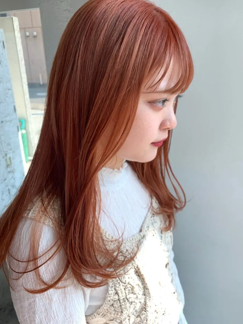 ロング カラー カット ヘアカラー トリートメント 🫧大人可愛く🫧 renaのヘアスタイル
