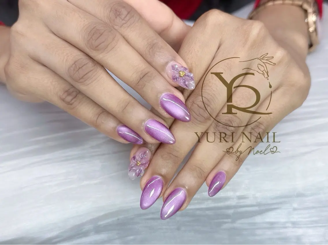 ネイル チークネイル フットネイル フレンチネイル グラデーション キラキラネイル ハンドネイル フットネイル ハンドケア YURI Nail Funabashiのネイルデザイン