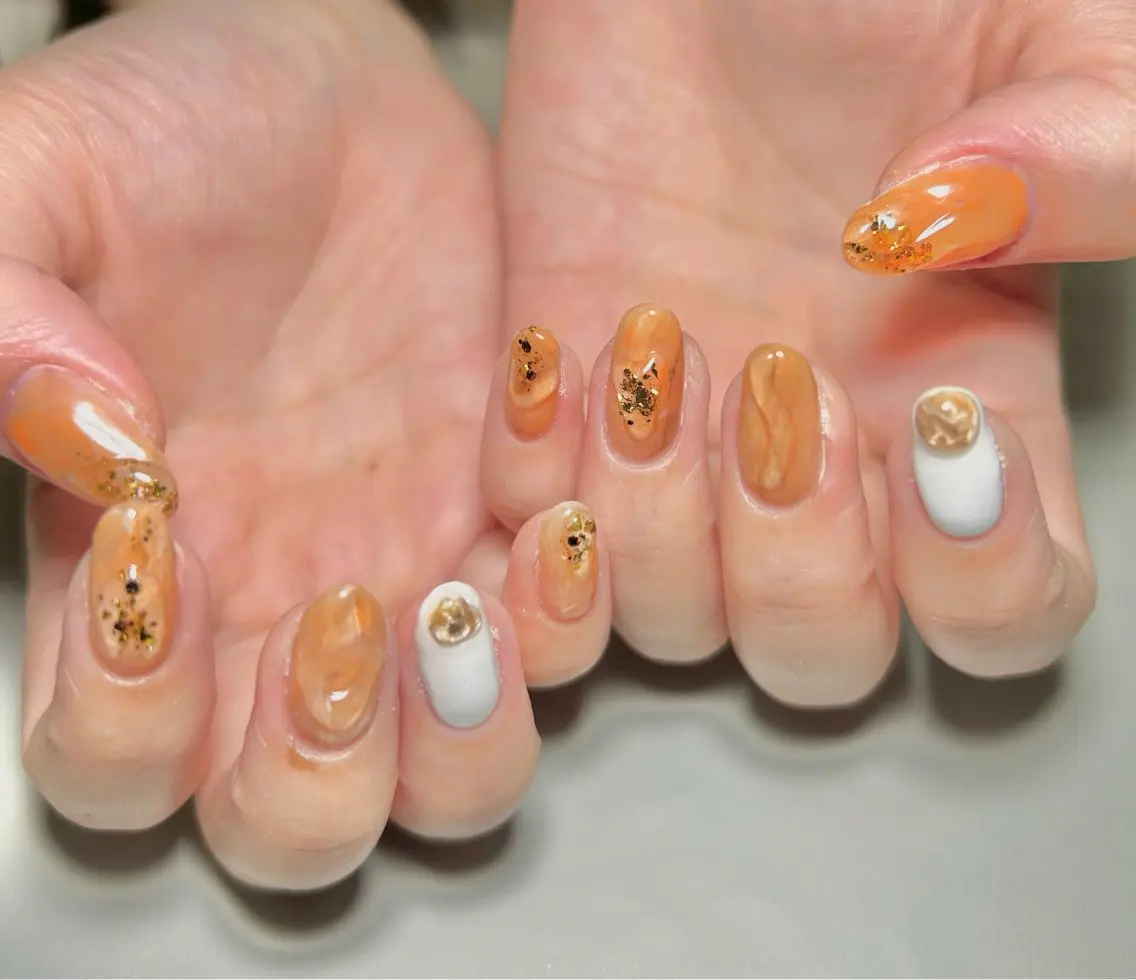 ネイル ニュアンスネイル Liennail 持込デザインやり放題のネイルデザイン