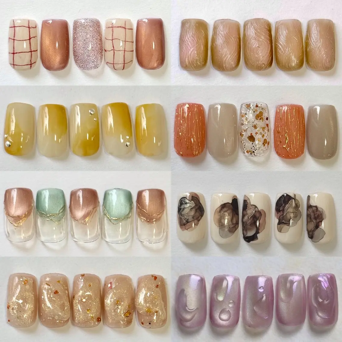ネイル ジェルネイル マグネットネイル マグネットワンカラー ニュアンスネイル ワンカラーネイル ハンドネイル muum_nail 新宿2分 三丁目1分のネイルデザイン