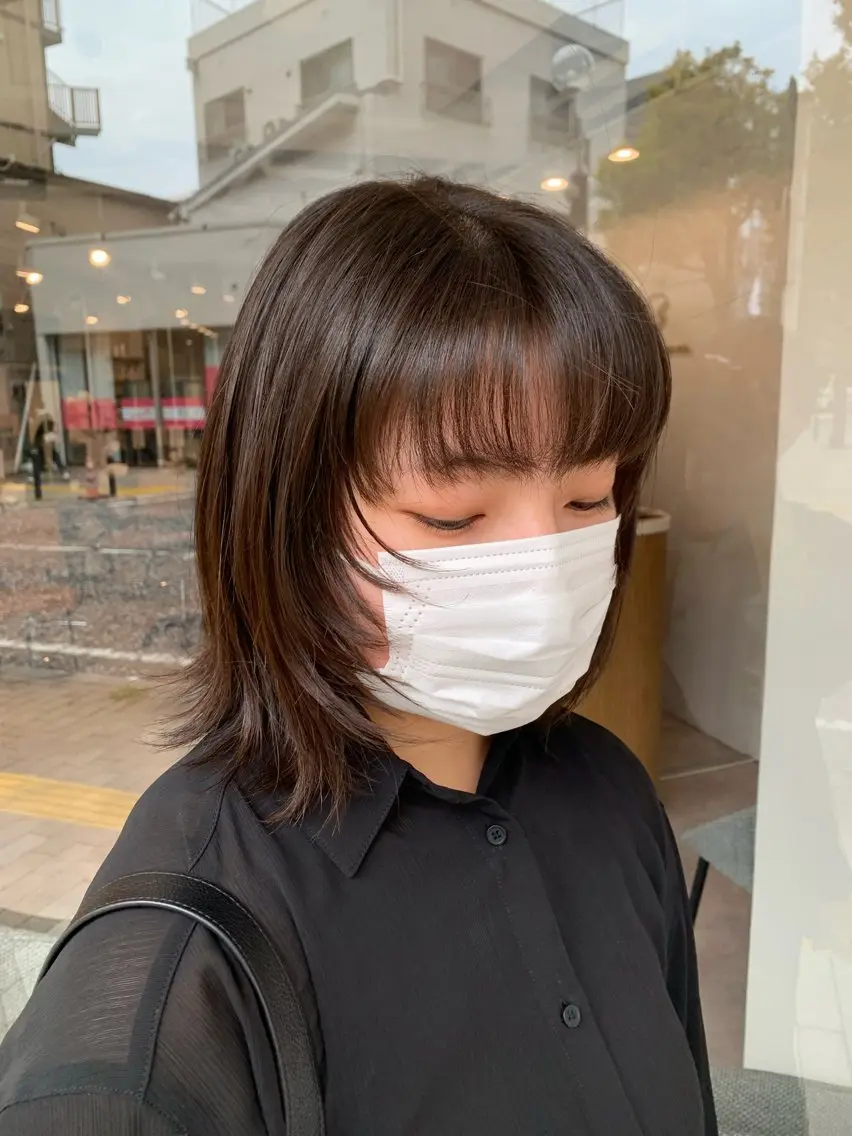 ショート 伸ばしかけ レイヤーカット カット 月200人を担当 💇‍♀️栗林のヘアスタイル