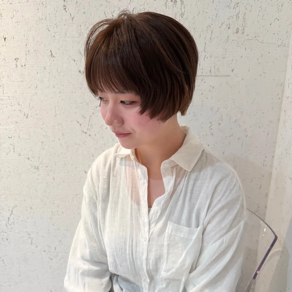 ショート カラー カット ヘアカラー トリートメント mai / linoah˚✧のヘアスタイル
