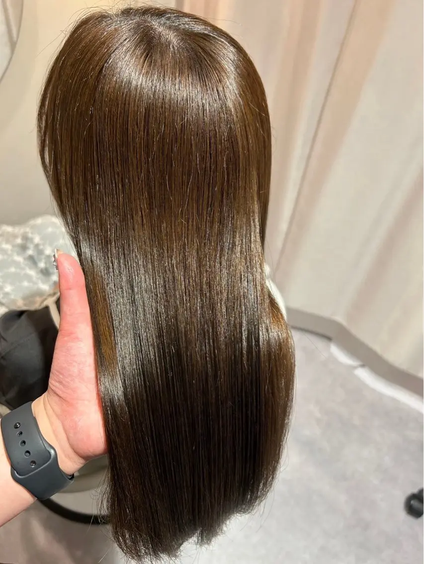ミディアム カラー 美髪✨艶髪✨髪質改善 カラー特化❣️二宮遥のヘアスタイル