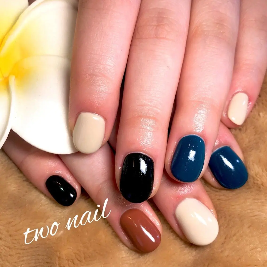 ネイル ハンドネイル two nailのネイルデザイン