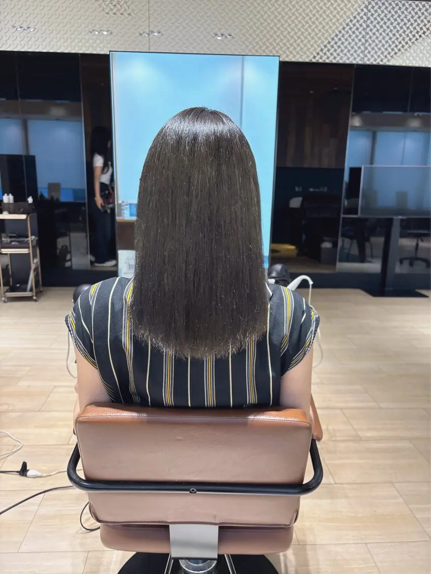 ミディアム トリートメント 山本 忠臣のヘアスタイル