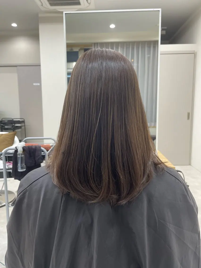 ロング カラー ベージュカラー 透明感カラー 透明感カラー⭐️ Takumaのヘアスタイル