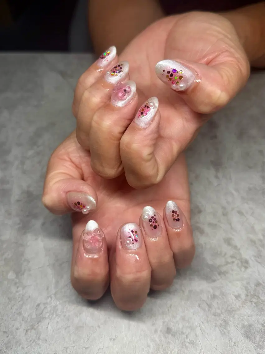 ネイル ハンドネイル IROHA NAIL 美優のネイルデザイン