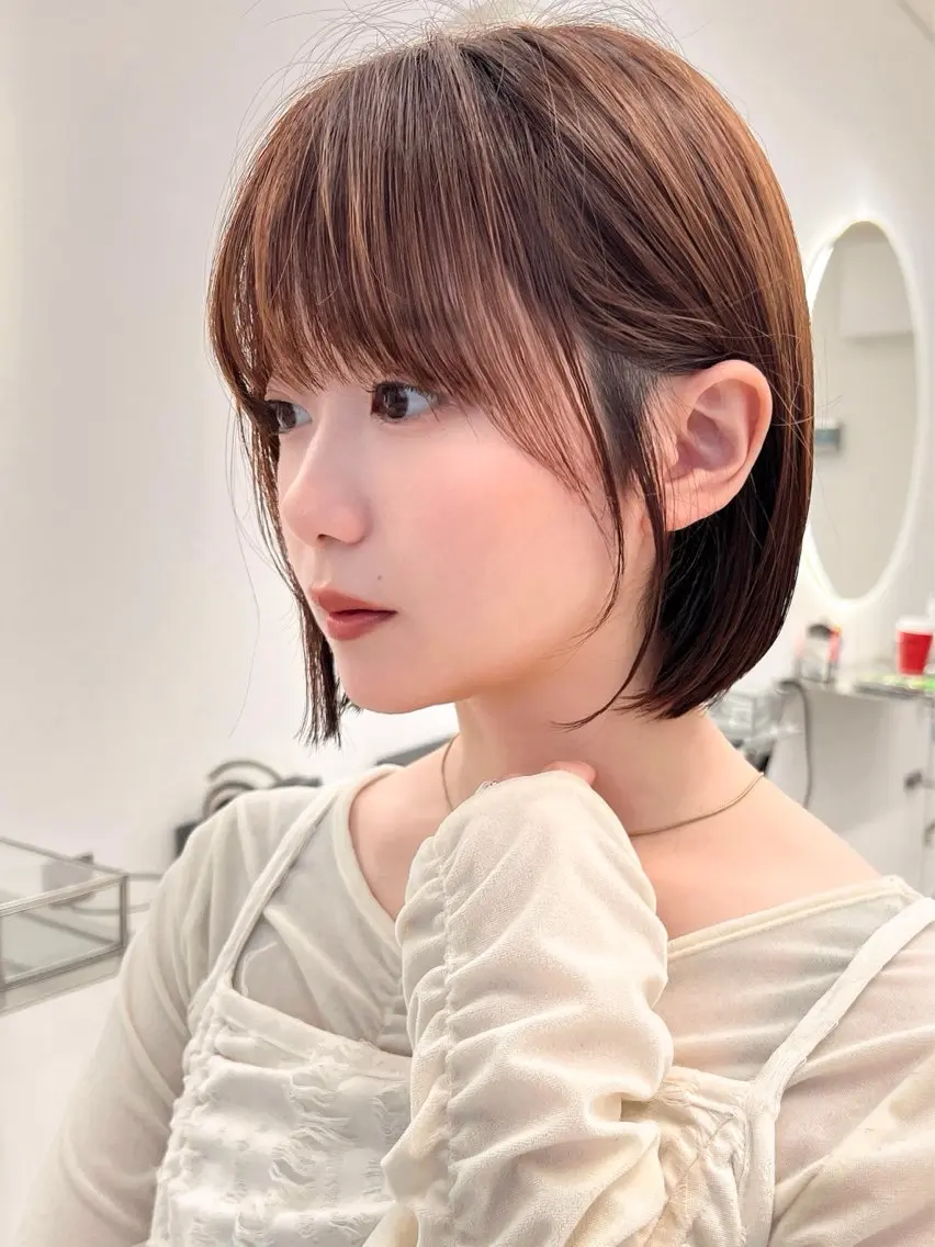 ショート 大人可愛いショート/ オシャレボブ田中大貴のヘアスタイル