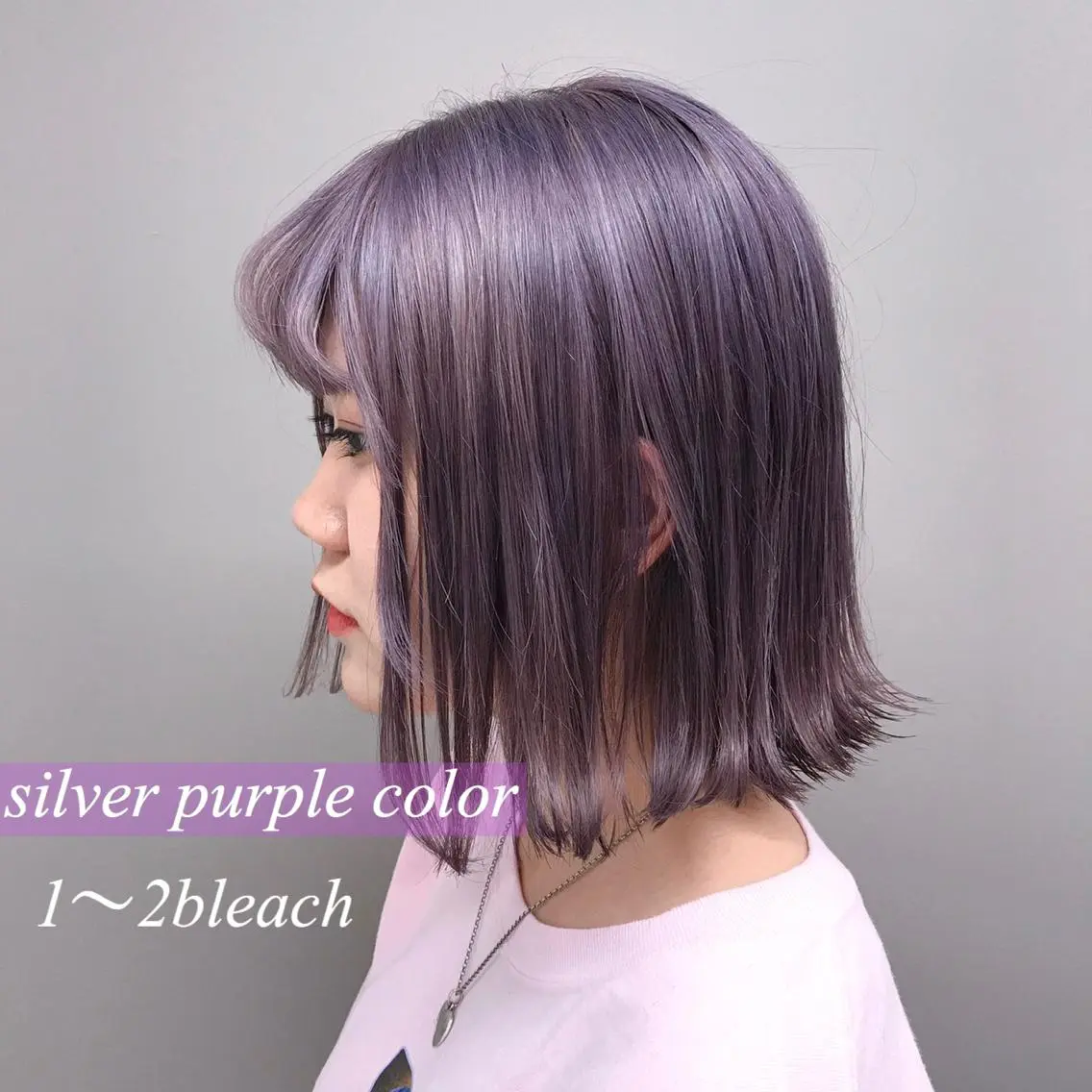 ミディアム カラー ヘアアレンジ ネイル マツエク・マツパ 透明感カラー/推しカ ラー☁️JURAのヘアスタイル