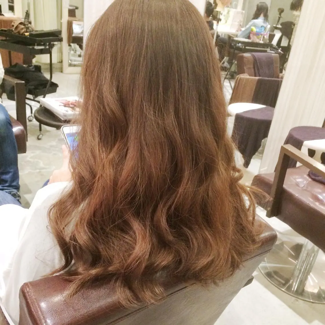 ロング カラー たまプラーザ駅 YAMATOのヘアスタイル
