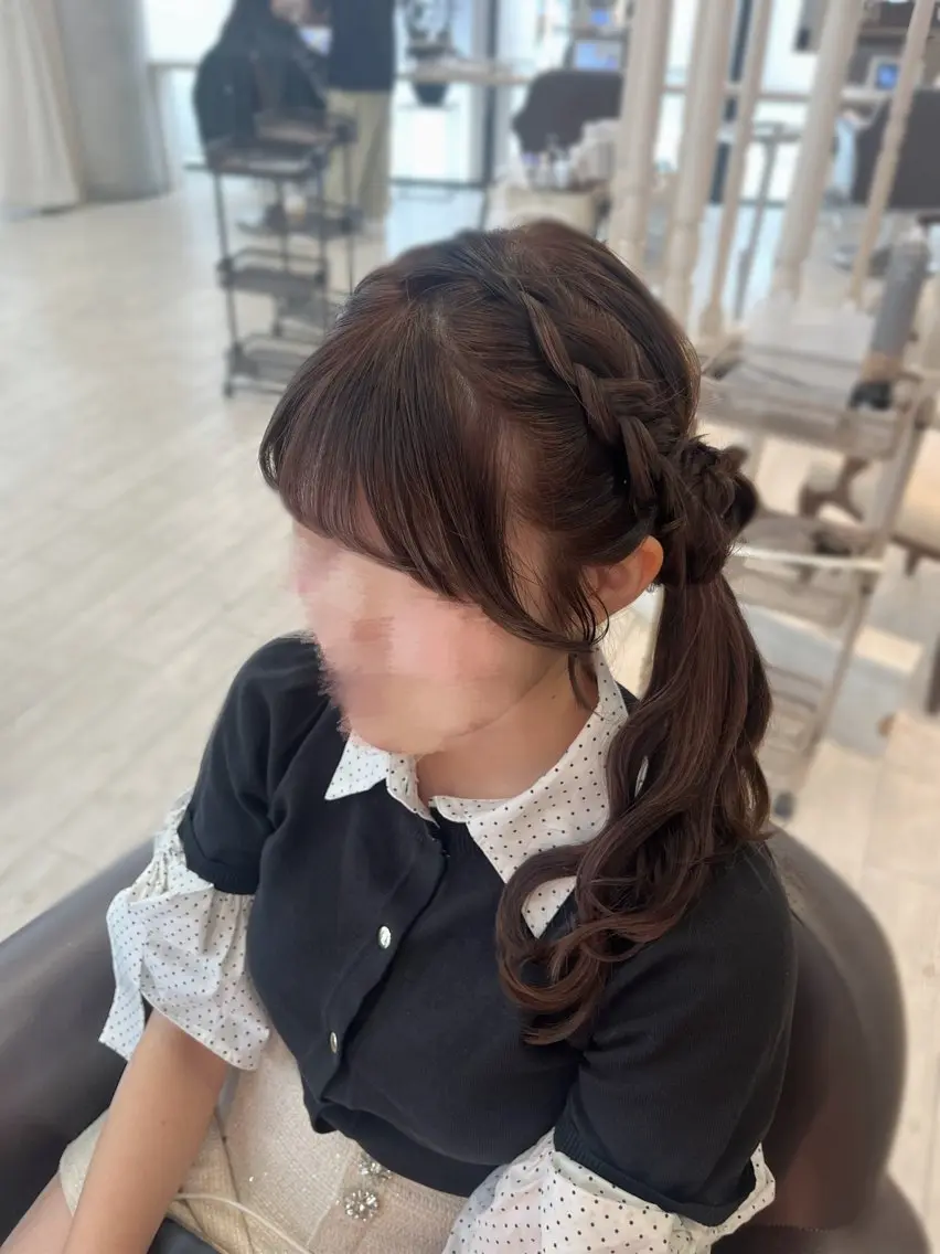 ロング ヘアアレンジ ヘアメ⑅̥艶カラー ⑅̥honokaのヘアスタイル
