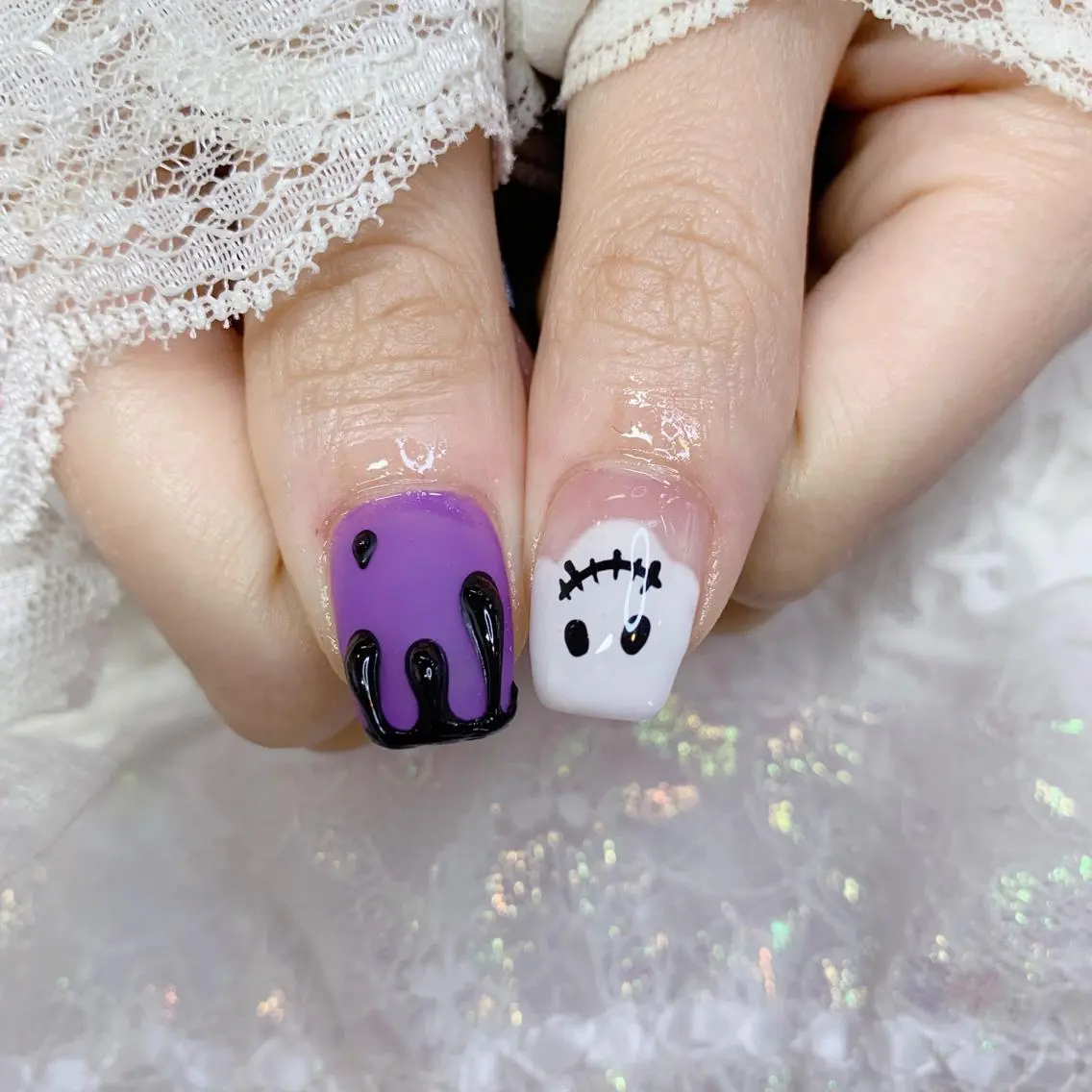 ネイル ハンドネイル La neige* yuki 🐩🌙のネイルデザイン