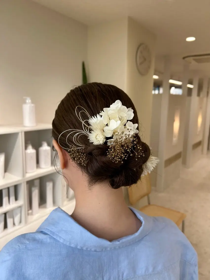 ロング ヘアセット 🩰ニシムラヒカリ 半個室salon♡*のヘアスタイル