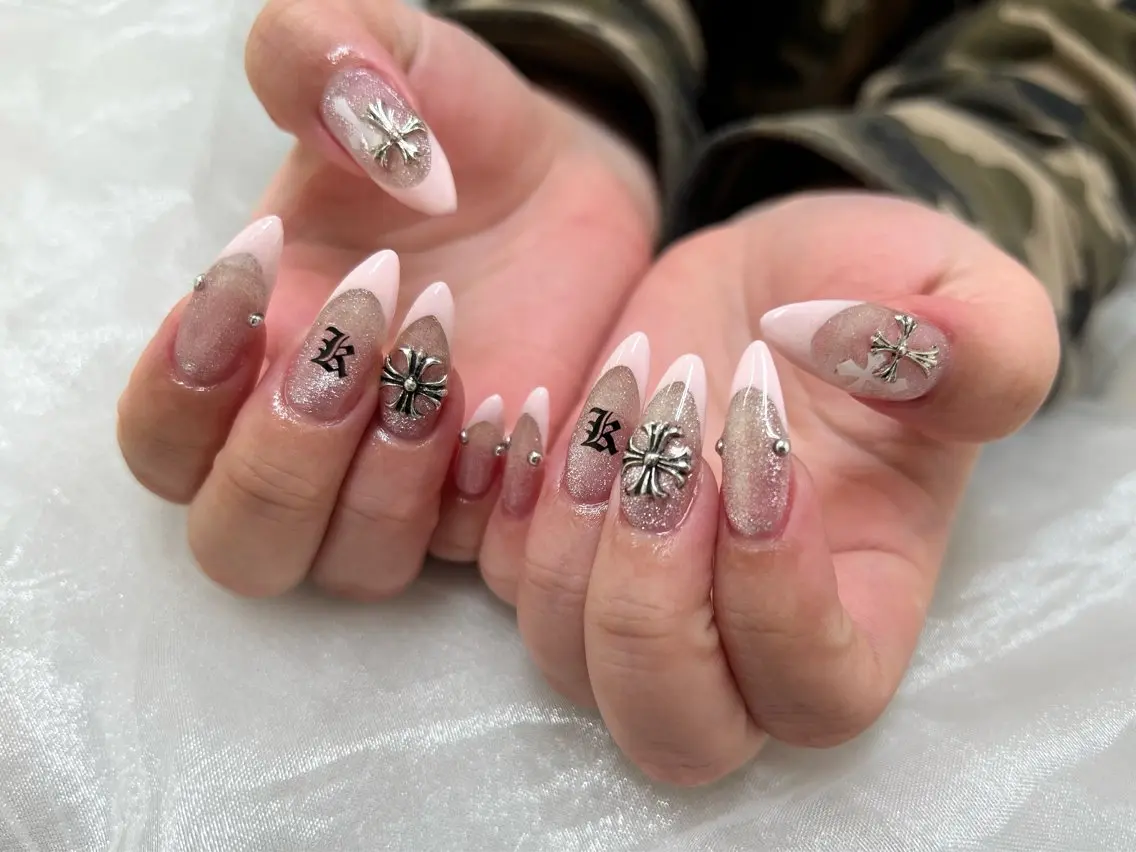 ネイル フレンチネイル ハンドネイル 🌺新小岩VILL Asa.のネイルデザイン