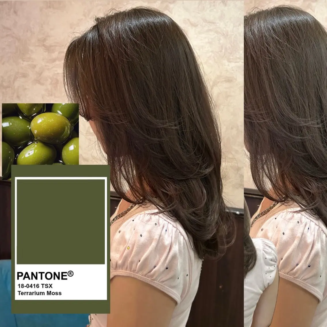 ロング カラー カット ヘアカラー トリートメント 🍒海外レイヤー/ ダブルカラーMomoのヘアスタイル