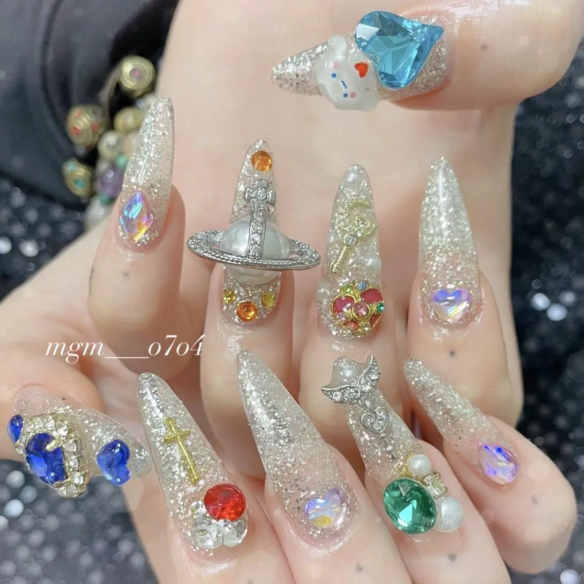 ネイル ハンドネイル ハンドケア MoON...❤︎ MeGuのネイルデザイン