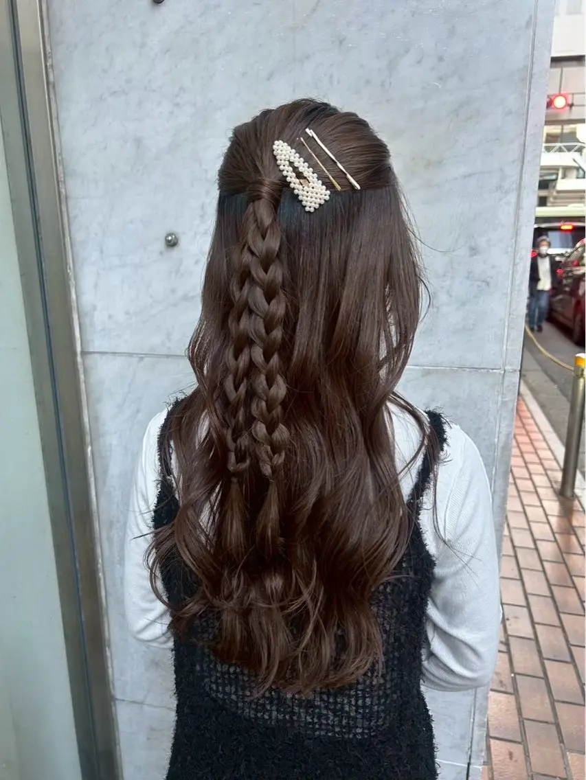 ヘアアレンジ ヘアセット Mila Chisaのヘアスタイル
