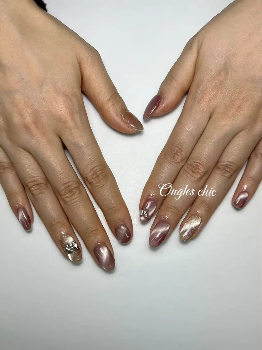 ネイル ハンドネイル ongles chicのネイルデザイン