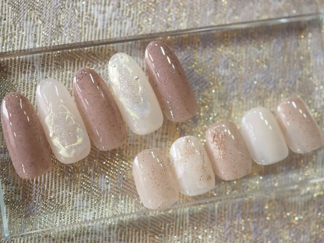 ネイル ハンドネイル glaNje aoiのネイルデザイン