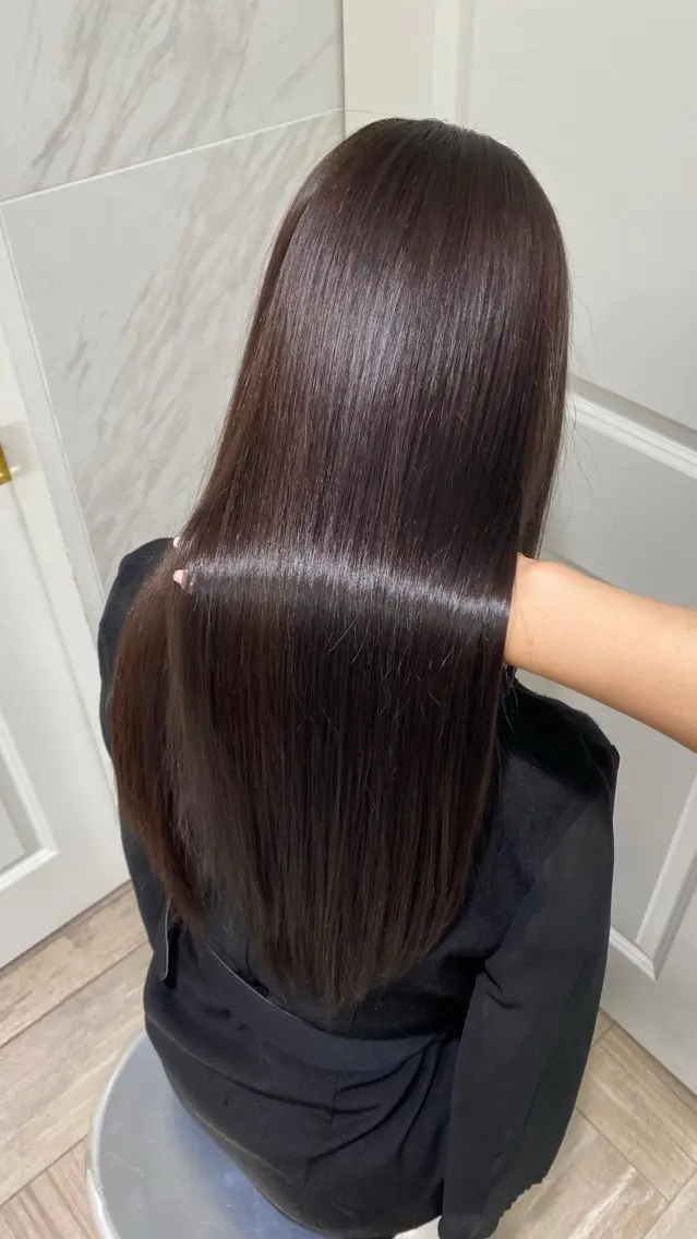 ヘアカラー トリートメント 透明感カラー‎🤍 ゆかこ🐈‍⬛のヘアスタイル