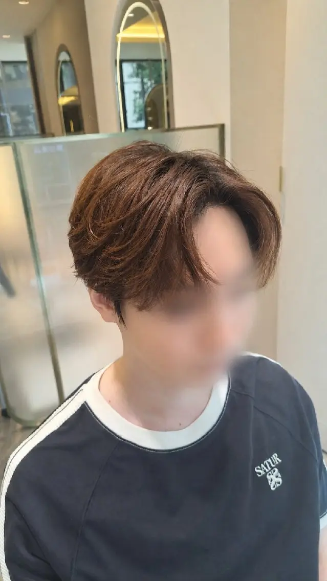 メンズ ヘッドスパ ヘアセット こが とあのヘアスタイル