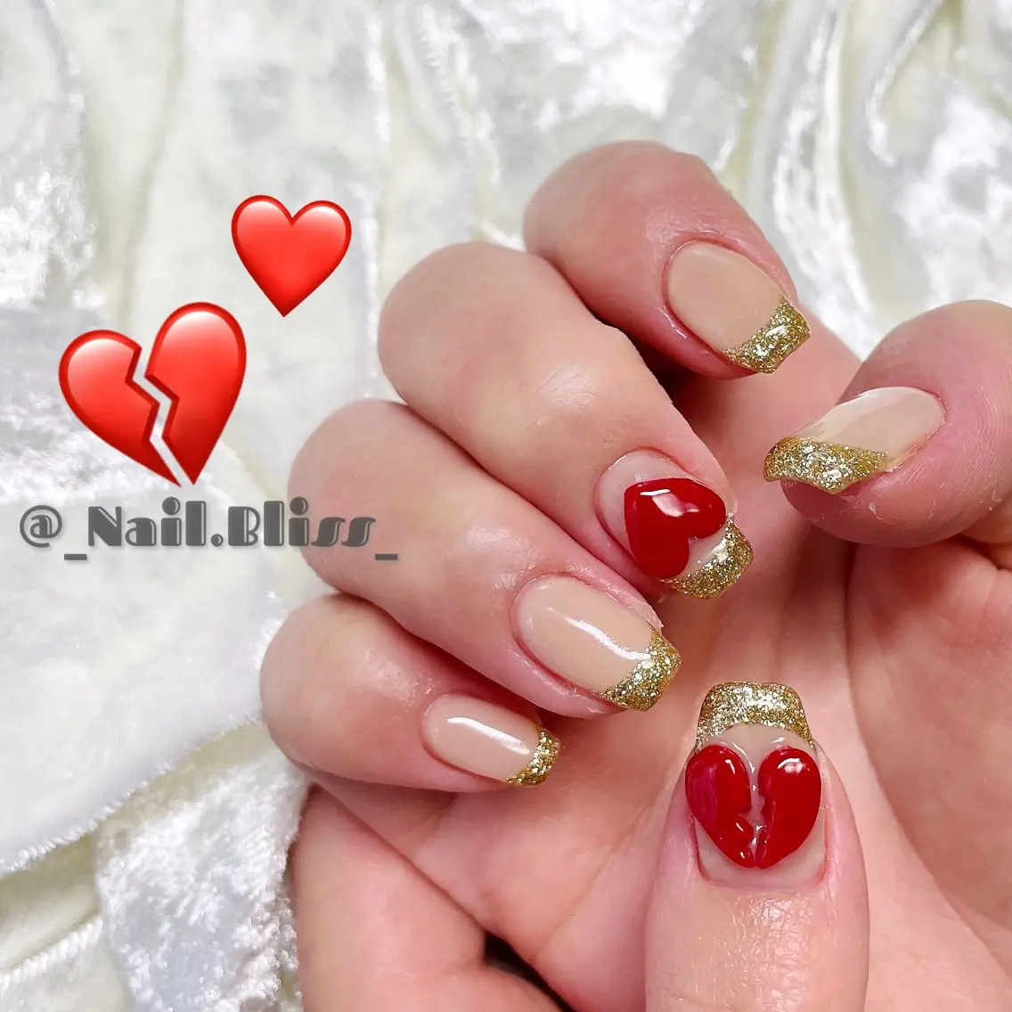 ネイル 持ち込み ハンドネイル NAIL BLISSのネイルデザイン