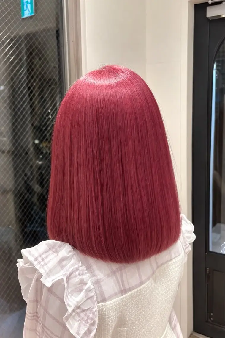 ミディアム カラー ヘアカラー 新屋敷 拓大のヘアスタイル