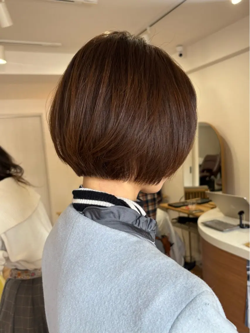 【2回目以降のお客様】カット+ヴィーガンカラー🌿の写真