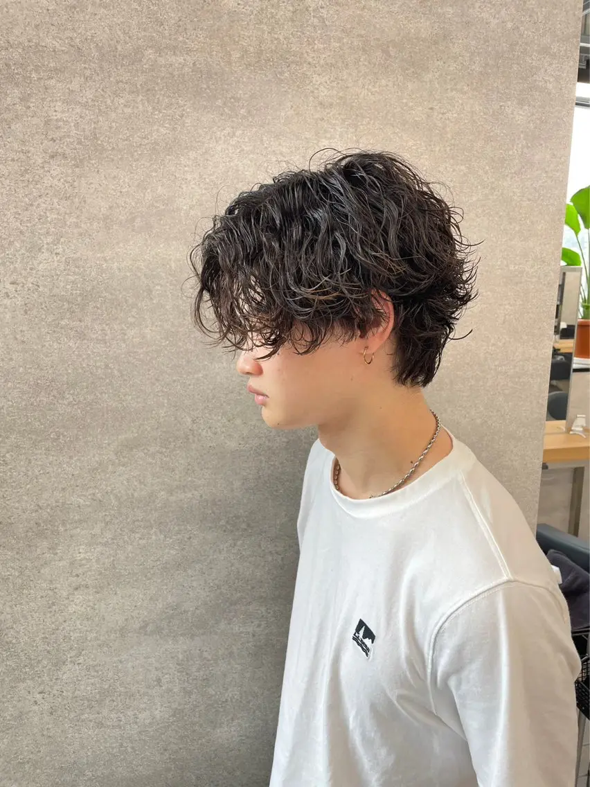 パーマ メンズ Mio｜横浜 メンズ特化🖤のヘアスタイル