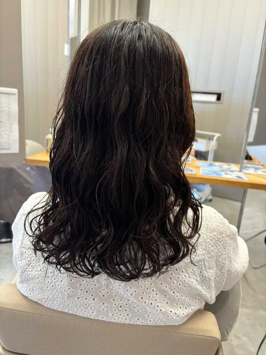 カット＋パーマ👩‍🦱の写真