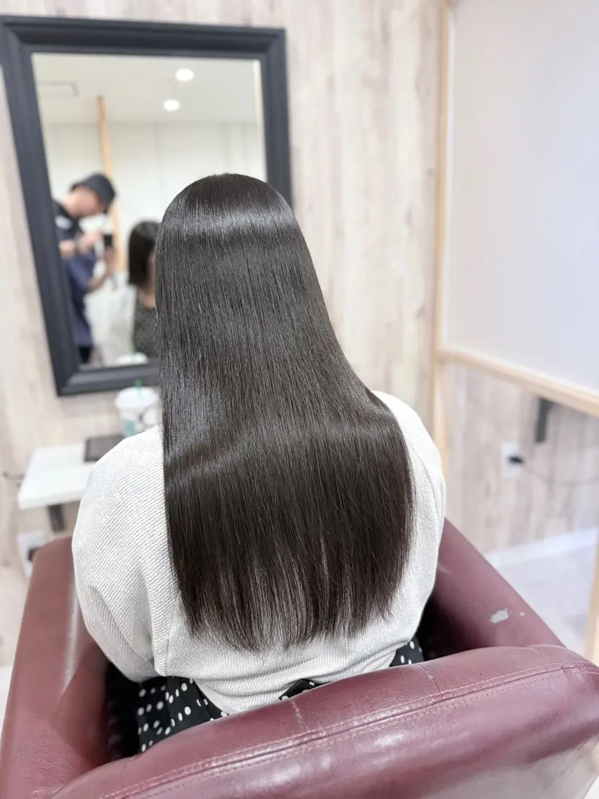 👑ご新規様限定✨カット+美髪矯正(縮毛矯正)|朝のお手入れをもっと楽に🌈の写真