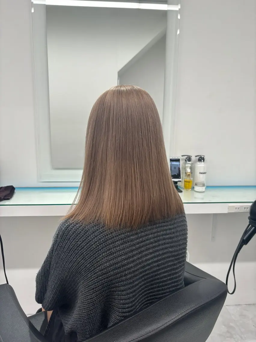 ロング カラー 💖ミルクティー💖 あかり💖のヘアスタイル