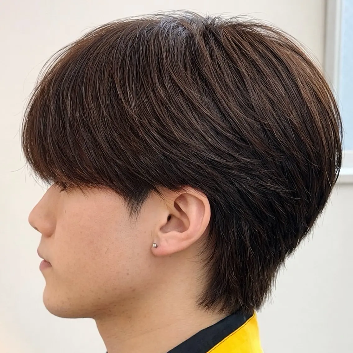 カラー メンズ メンズブリーチ メンズ韓国風 マッシュ シースルーマッシュ ブリーチ カット ヘアカラー 男の理想を叶える🔥 メンズパーマ特化｜関のヘアスタイル