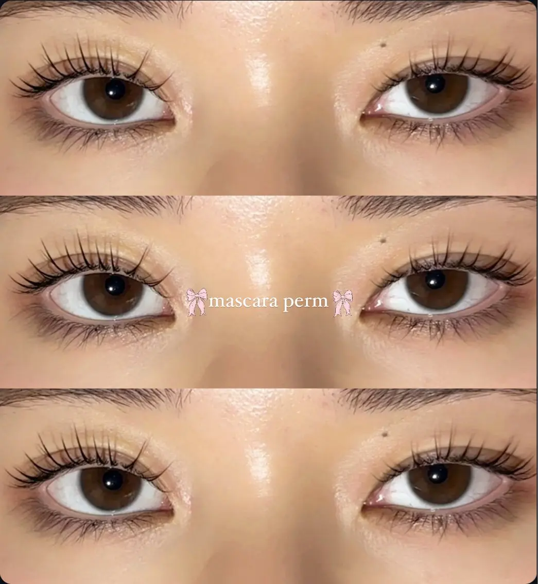 マツエク・マツパ フラットラッシュ まつげパーマ 下まつげエクステ 一重×まつ毛パーマ eye senaのマツエク・マツパデザイン