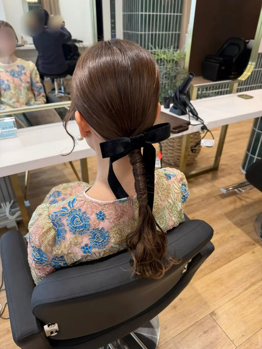 セミロング ヘアセット ✿ すずかのヘアスタイル