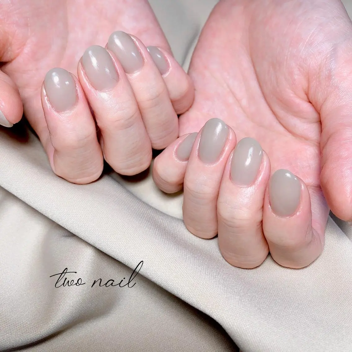 ネイル アートネイル フットネイル ハート ニュアンスネイル ホワイト ハンドネイル two nailのネイルデザイン