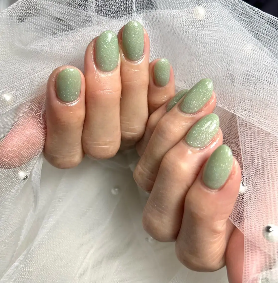 ネイル ラメ(グリッター) Bonheur Duex＊AIRIのネイルデザイン