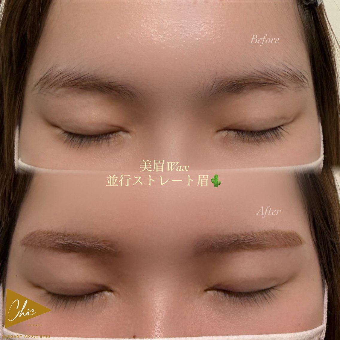 アイブロウ ワックス脱毛 眉カット その他(アイブロウ) Chic annaの眉毛・アイブロウイメージ