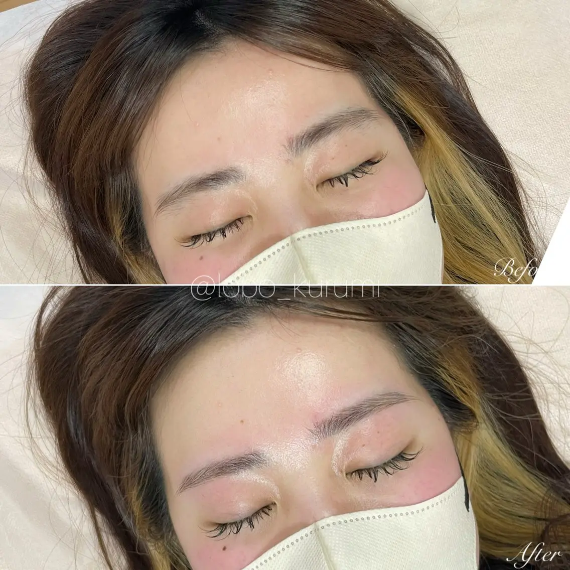 美眉スタイリング(ワックス) ※こちらのメニューは女性専用となります。の写真