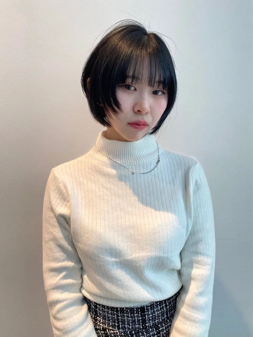 ショート カラー カット ヘアカラー トリートメント mai / linoah˚✧のヘアスタイル
