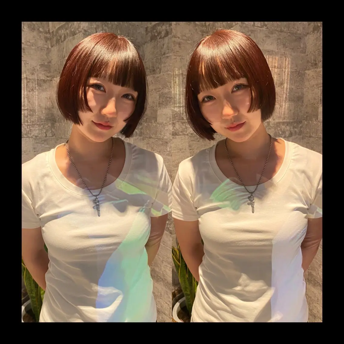 ショート カラー カット ヘアカラー トリートメント mai / linoah˚✧のヘアスタイル