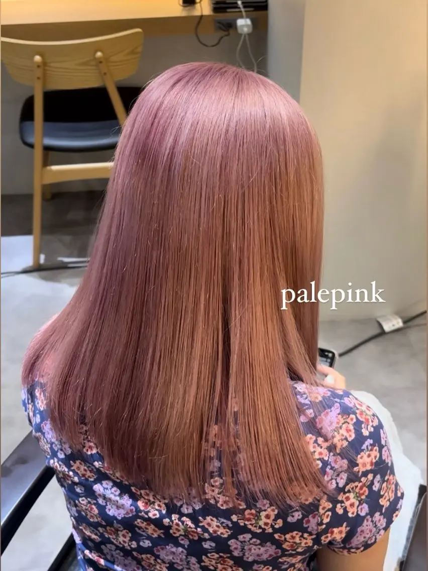 ミディアム カラー ヘアカラー ハイトーン/アレンジ 🎀アオイ🎀のヘアスタイル