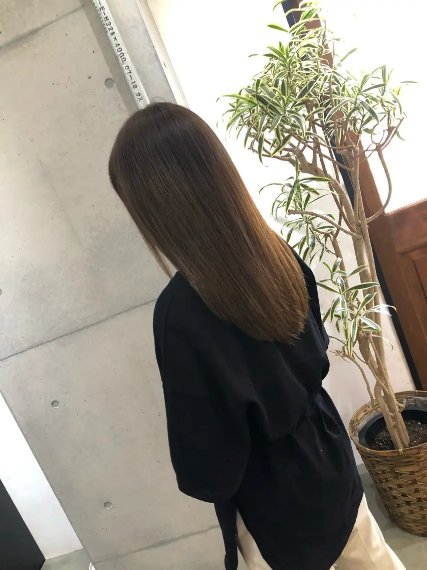 ロング カラー ベージュカラー 中原由貴 /WILLOW京橋のヘアスタイル