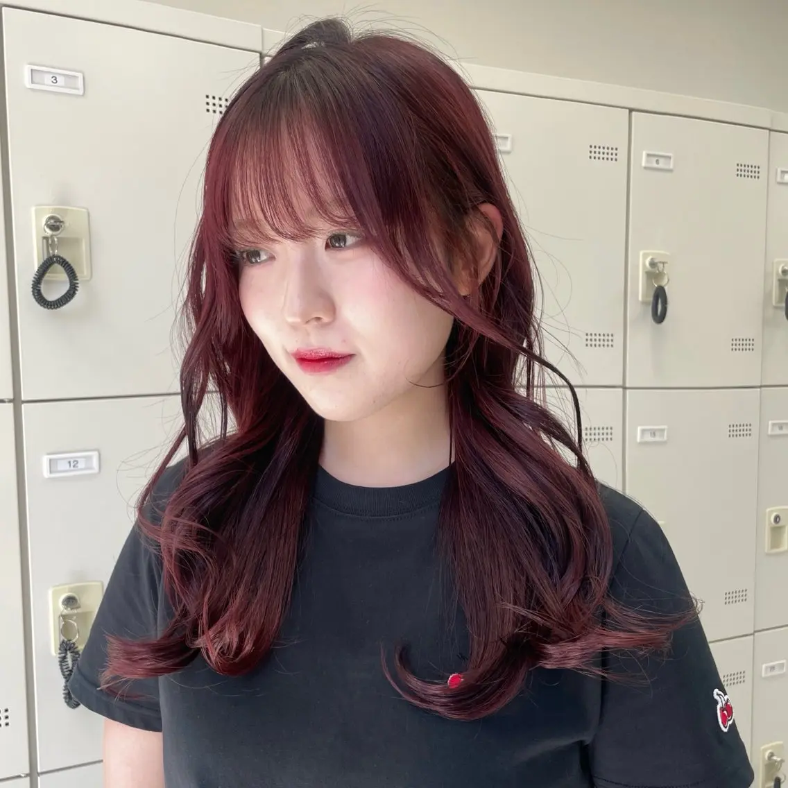 セミロング MOE 福岡韓国ヘア✧︎のヘアスタイル