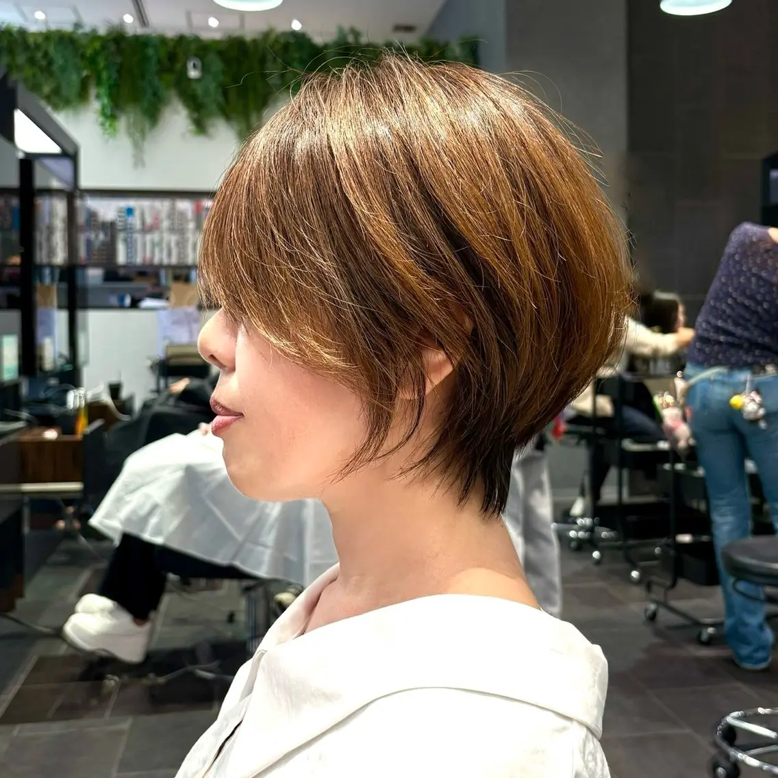 ショート レイヤーカット/梅田 寛大のヘアスタイル