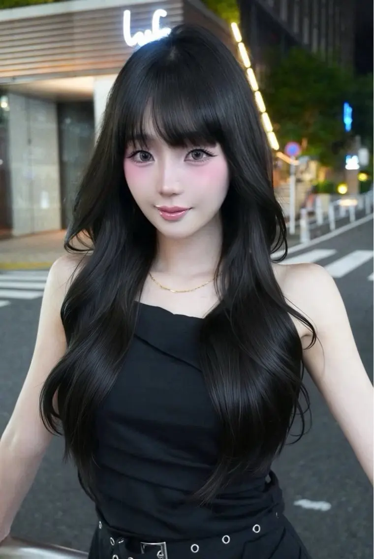 ロング カラー 顔周りカット特化/ リピNo.1/はるとのヘアスタイル
