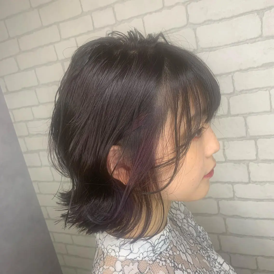 ミディアム カラー 🌿ボブ/縮毛矯正 /masuda🌿のヘアスタイル