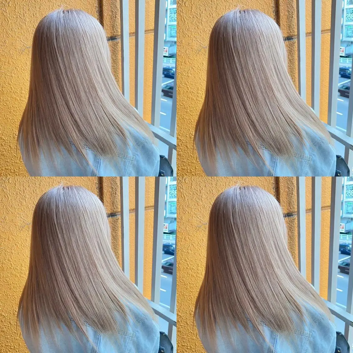 セミロング ヘアカラー トリートメント 👑錦糸町/毛流れ パーマ特化/NORIのヘアスタイル