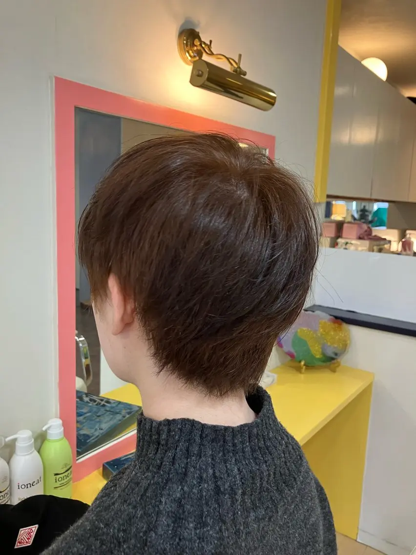 ショート カラー 横田 尚登のヘアスタイル